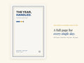 Life Planner 2026 2027 | Dated Daily Hyperlinked PDF | Geometric | Half Letter 5.5 x 8.5 | GoodNotes iPad + Printable