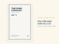 Life Planner 2026 2027 | Dated Weekly Hyperlinked PDF | Geometric | Half Letter 5.5 x 8.5 | GoodNotes iPad + Printable