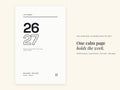 Life Planner 2026 2027 | Dated Weekly Hyperlinked PDF | Minimalist | Half Letter 5.5 x 8.5 | GoodNotes iPad + Printable