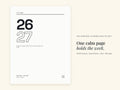 Life Planner 2026 2027 | Dated Weekly Hyperlinked PDF | Minimalist | Letter 8.5 x 11 | GoodNotes iPad + Printable