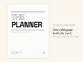 Undated Life Planner | Weekly Hyperlinked PDF | Minimalist | Letter 8.5 x 11 | GoodNotes iPad + Printable