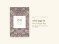 Life Planner 2026 2027 | Dated Daily Hyperlinked PDF | Strawberry Thief | Half Letter 5.5 x 8.5 | GoodNotes iPad + Printable