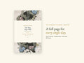 Undated Life Planner | Daily Hyperlinked PDF | Morris Wreath | Half Letter 5.5 x 8.5 | GoodNotes iPad + Printable | ADHD Friendly