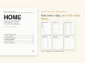 Home Pack | Printable Home Care Checklists | Minimalist | Letter 8.5 x 11 | Hyperlinked PDF GoodNotes iPad | ADHD Friendly Planner Add-On