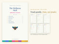 Wellness Pack | Printable Wellness Tracker Pages | Bee | Half Letter 5.5 x 8.5 | Hyperlinked PDF GoodNotes iPad | ADHD Friendly