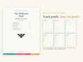 Wellness Pack | Printable Wellness Tracker Pages | Bee | Letter 8.5 x 11 | Hyperlinked PDF GoodNotes iPad | ADHD Friendly Add-On