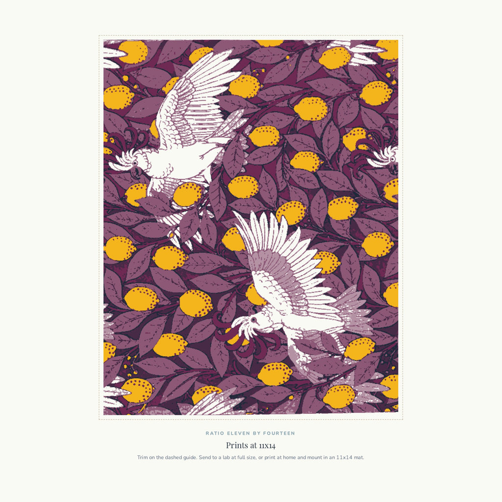 Art Nouveau Wall Art, Verneuil 1897, Three Print Sizes, Restored Antique Digital Download