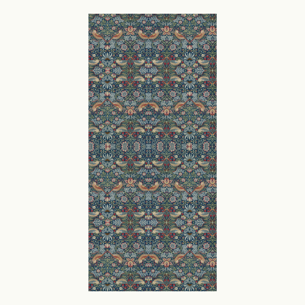 William Morris Phone Wallpaper, Strawberry Thief and Violet, 8 Files for Phone Tablet Desktop