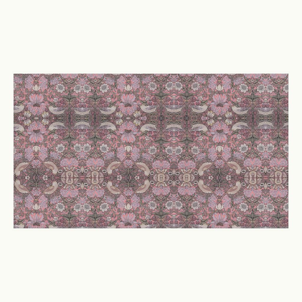 William Morris Phone Wallpaper, Strawberry Thief and Violet, 8 Files for Phone Tablet Desktop