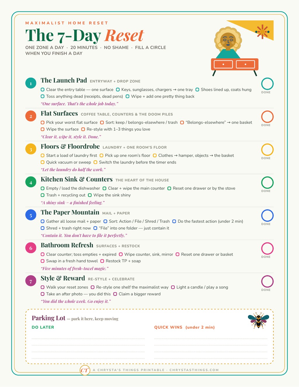 The 7-Day Maximalist Home Reset