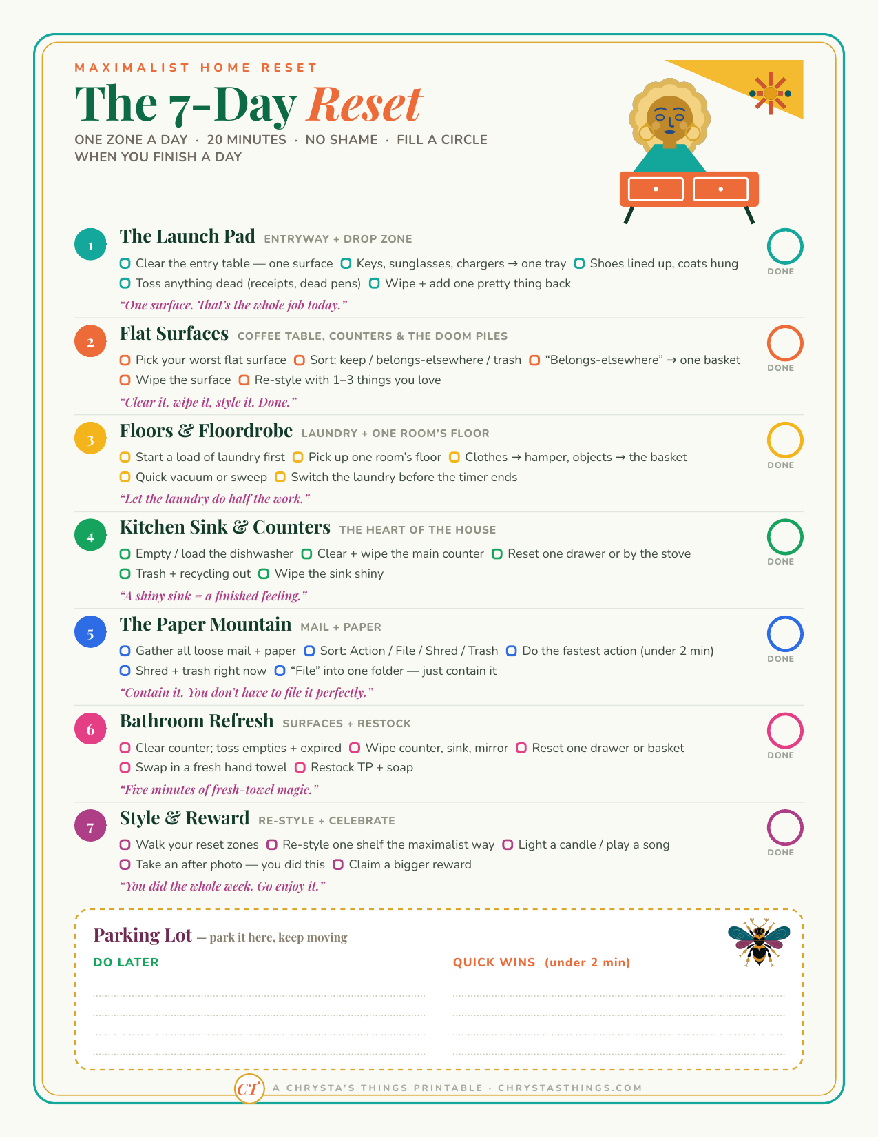 The 7-Day Maximalist Home Reset